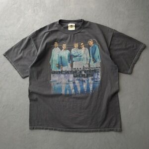 Winterland Backstreet Boys Tour t-shirt Mens XL Charcoal Grey 1999 90s
